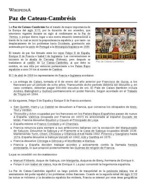 A Paz de Cateau-Cambrésis; um Tratado que Redefiniu o Mapa da Europa e Marcou o Fim das Guerras Religiosas Francesas